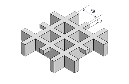 Композитные решетки С МЕЛКИМИ ЯЧЕЙКАМИ (MICROMESH)